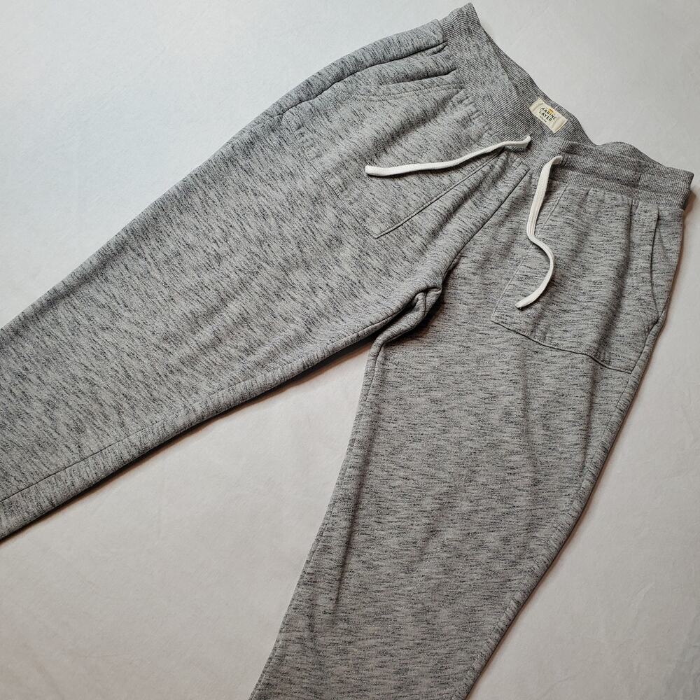 Marine Layer Women's Size M Sherpa Fleece Jogger Pant Gray